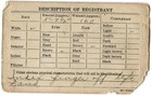 Wwii Draft Registration Card 1942   1921 Union Card Cambria County Pa
