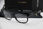 New Dolce   Gabbana Dg 3254 501 Black Gold Authentic Frames Eyeglasses 52-16