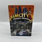 Sim City 4 Rush Hour Expansion Pack Pc Cd Rom Software Vintage Boxed Game Sealed