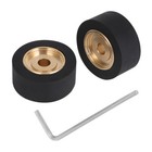 Pair Of Pinch Roller Replacement For Pioneer Rt-909 901 Reel To Reel Tape Deck