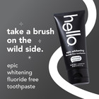Epic Whitening Charcoal Fluoride Free Toothpaste  Activated Charcoal Toothpaste 