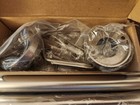 Wrap Around Curtain Rod 28 -48  Heavy Duty Adjustable Drapery Pole Satin Nickel
