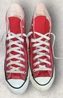 Vintage Converse Chuck Taylor All Star Shoes Mens 7 Red Made In Usa High Tops