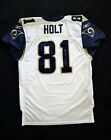 Authentic St  Louis Rams Nfl Team Issued Torry Holt Reebok Jersey Signed Psa dna