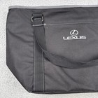 Lexus Cold Insulation Tote Bag Black Embroidered Label Original Picnic Gorpcore