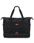  Weekender Bag For Women  Foldie Travel Bag Expandable Standard  1 Pc  Black