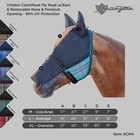 Kensington Uviator Merlot Catchmask Medium Fly Mask W  Ears   Removable Nose