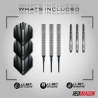 Red Dragon Rebel 18g Barrel   20g Full Weight Soft Tip 90  Tungsten Darts Set   
