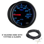 Glowshift Boost  Oil Temp   Trans Temp Gauges   Pod For 08-15 Lancer Evo X