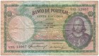 1954 Banco De Portugal    vinte    Or  20 Escudos  Note Don Antonio Luiz De Meneses