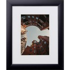 Craig Frames 1wb3bk 22 X 28 Inch Black Picture Frame Matted To Display An 18 X