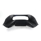 Vivid Black Abs Front Batwing Cowl For 2015-2022 Harley Touring