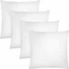 Pack Of 4 Throw Pillows Insert Ultra Soft Bed   Couch Sofa Decor Utopia Bedding