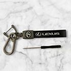 Lexus Leather Keychain Car Key Chain Ring - New