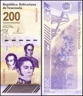 Venezuela 200 Bolivar Digitales  2023  P-120  Unc- 200 Million X 100 Pcs Bundle