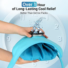 Knee Ice Pack Wrap  Wearable Ice Bags For Injuries Reusable   Fsa Eligible Hsa 
