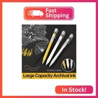 Gold Silver White Gel Pens - 0 6 1 0mm Extra Fine Point white Ink Pens  Opaque A