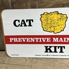 Vintage Cat 3208 Preventive Maintenance Kit Sticker Decal Tractor Co Pbb