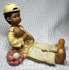 Vintage Rare African American Shelf Sitter Figurine Black Americana