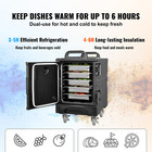 Insulated Food Pan Carrier Stackable Catering Dishbox 81qt Chafing Dish
