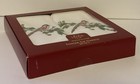 Lenox Winter Song Finger Tip Towels Set 2 - Birds pine holly
