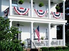 4 Pack Pleated Usa Fan Flag 3x6 Feet American Us Bunting Flags Half Fan Banner
