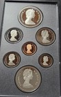 1984 Double Dollar Canada 7 Coin Proof Set  Coa  Includes Silver Proof Dollar 