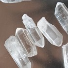Clear Quartz Crystal Points Lot Of 8