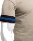 Black Thin Blue Line Elastic Police Law Enforcement Officer Mourning Band