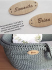 Avyanna  Eco-friendly Handwoven Baby Moses Basket Standard Bassinet - Organic
