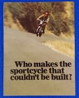 1968 Suzuki 500 five Motorcycle Sales Brochure print Ad - Japan Product Line Up