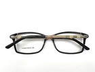 Burberry B 2120 3001 Eyeglasses Glasses Black With Plaid Temples 53mm Display