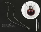 Ds  Distinctive Style Vial Necklace Perfume Bottle Pendant For 16 Mm Diameter 