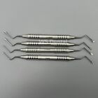 Periodontal Lucas Bone Curettes Serrated Dental Surgical Jagged Spoon Instrument