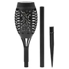 Solasa 20  Solar Powered Flashing Tiki Lights With A Dancing Flame  2 Pack