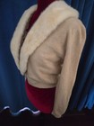 Marilyn Monroe Owned Worn 50 s Cashmer Sweater W fur Collar Sydney Guilaroff