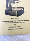 Wolfe Microscopes Model 59-1940 Caroline Biological Supply Co Gladstone Oregon
