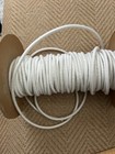 Doll Stringing Elastic 5mm Round Stretch Cord White Sold By The 3 Yard Lot