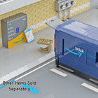 New - Amazing Shipping Box -  Custom Printed 2 X 2 Brick - Mail Shopping City