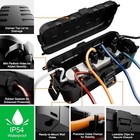      Flemoon Outdoor Electrical Box     Ip54 Waterproof Cord Protector  11 5x5 2x4    