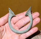 Antique Manilla Okpoho Style Metal Money Currency Bracelet  West African Trade