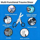Heavy Duty Emergency Trauma Shears Emt Medic First Aid Tactical Scissors Black