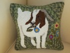 Goat Rug Hooking Paper Pattern - Prairie Road Designs