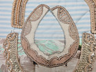 3 Beaded  pearls Sweater   Collars  Fashion 1940 s Japan