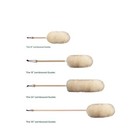 Wool Shop Lambswool Duster  24 Inches With Wood Handle And Leather Hanger