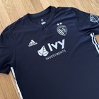 Adidas Sporting Kansas City Jersey 2018 Reflex Black Away Size Xl Cd3690