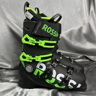 Rossignol Allspeed Pro 100 Ski Boots Black Green Men s 9 Mondo 27 5 Last 100 Mm