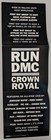 2001 Run Dmc Crown Royal Rap Hip Hop Artista 12 X 36 Double Sided Promo Poster