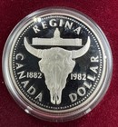 1982 Regina Canadian Dollar - 50  Silver 50  Copper - Canada Commemorative