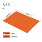 Abs Engraving Double Color Sheet White orange For Badge  Sign  Pack Of 6